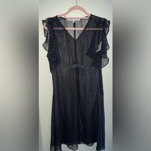Cory Lynn Calter 100% silk sheer dress